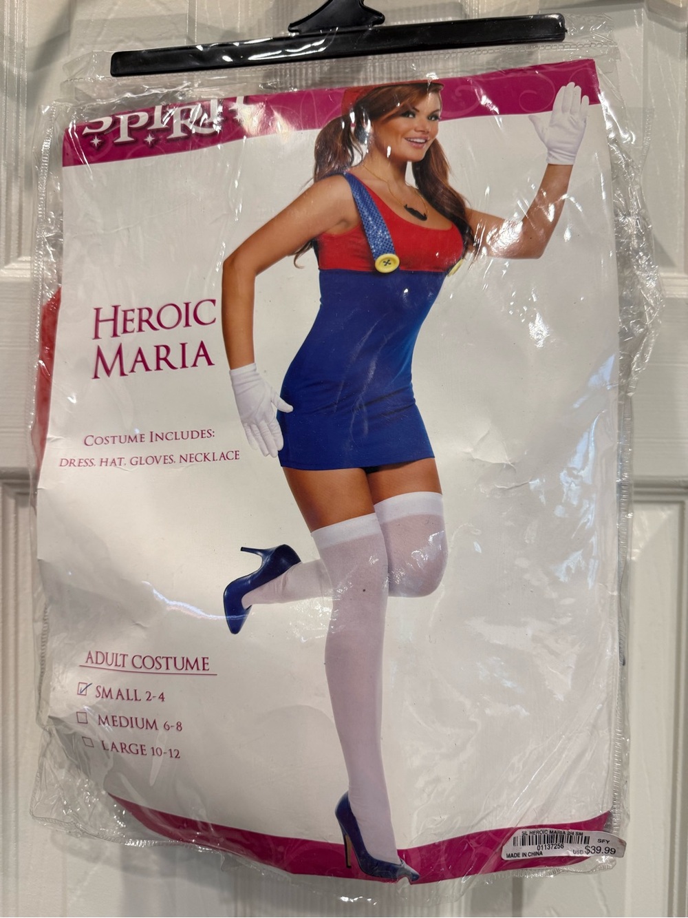 “Mario” Women’s Halloween Costume - Heroic Maria